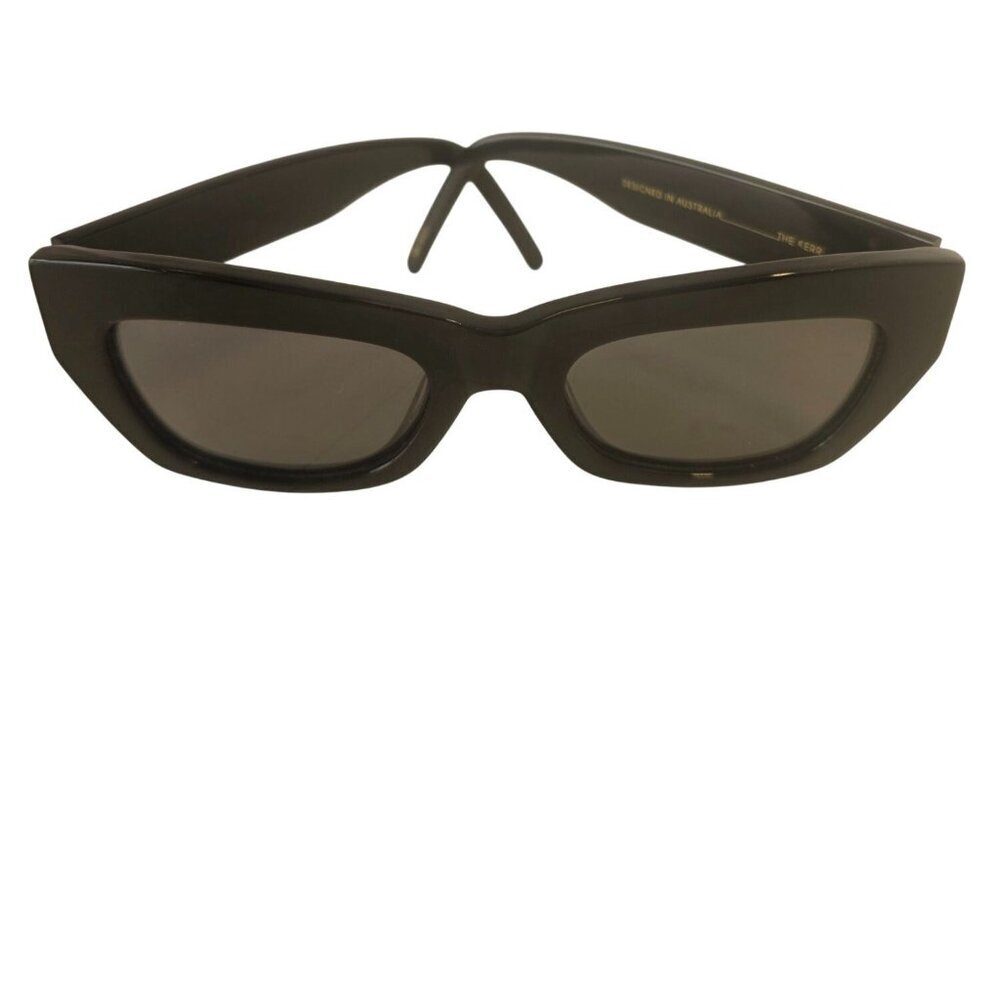 Banbé The Kerr Sunglasses B-1012 Black Rectangle Cat Eye Australia Womens - Picture 2 of 11